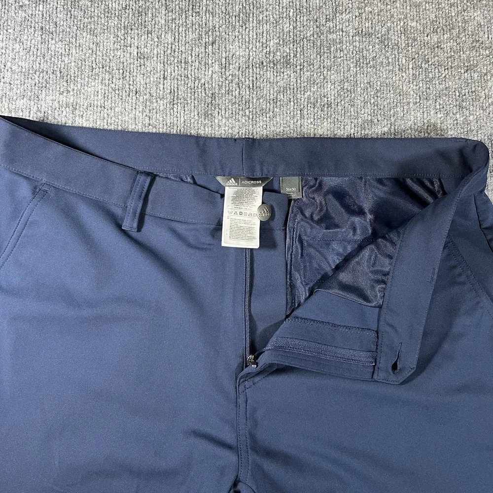 Adidas‎ Adicross Golf Pants Moisture Wicking Navy 36x30